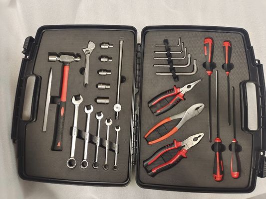 Anti-Static Non-Ferrous Tool Set with Soft-Grip Handles for Secure Operation & Metal Processing Works
