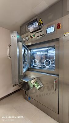 AI Controlled Nuclear Radiation Protection System With UV Ozone Disinfection And Galvanized Lead Steel Construction