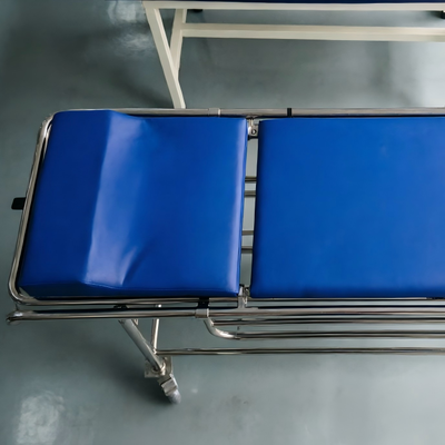 8 Kg Lightweight MRI Stretcher with MRI RF Room Shielding and Durable Non Magnetic Stretcher for Medical Transport