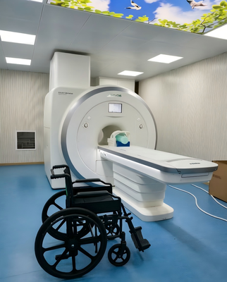 Foldable Non Magnetic Wheelchair with Swing Away Footrest and Special Non Magnetic Metal for MRI Compatibility