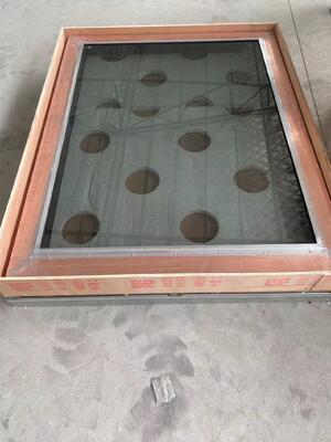 60dB RF Shielded Window with 1.5m X 1.2m Size Compliant with MIL STD 285 Standards for EMI Shielding