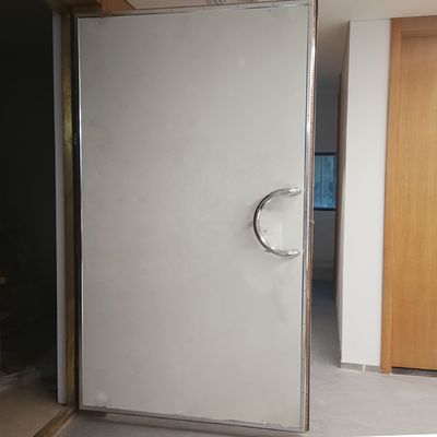 MRI 室用 65mm RF シールドドア、厚さ 2 インチ、銅箔シールド、磁気シール付き