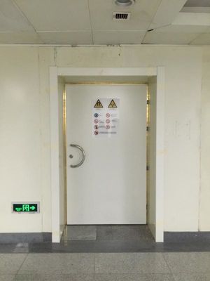 100dB RF 減衰銅箔シールドと電磁ロックまたは機械ロックを備えた RF シールド付き MRI 室ドア
