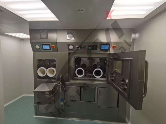 Lu177 Nuclear Radiation Hot Cell Disinfection Method UV And Ozone and Radionuclide Lu177