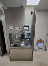 負圧排気による放射性医薬品の安全な再梱包のための核放射線防護 JVVMEG-HCD80-RFM
