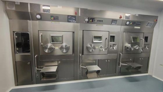 GMP Standard AI Control System Dispensing Hot Cell with Ultraviolet Ozone Disinfection and Grade A Clean Environment