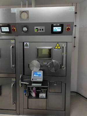 原子力医学部のFDG生産ライン用のデュアルサイテーゼホットセル100mmpb