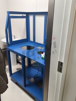 高度な洗浄とメンテナンス設計を備えたAI統合型臨床核放射線システム