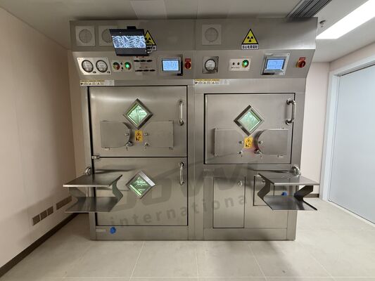 高快適性 ホットセル フロント 30mPb または 核安全機器のためのカスタマイズされた高耐久性