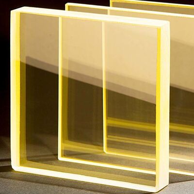 Length On Request X-Ray-Protective-Glass with Rated Current 16A 25A for ray shielding viewports and safety partition panels