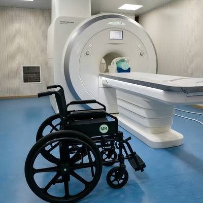460mm 座席サイズとMRI 病院用安全なデザインの折りたたみbare 非磁気車椅子