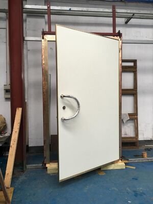 1.2 2.1m ドア RF シールド窓スイング ドア モデルのさまざまな用途のためのカスタマイズ可能な寸法のサイズ