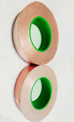 0.06mm 25mm Electric Guitar  Copper Shielding Double Sided Copper Foil Tape 99.95