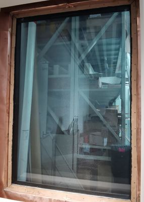 100dB シールド RF シールド ウィンドウ ブラス 銅 メッシュ と 1.2m X 0.9m 可視 寸法
