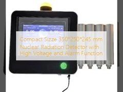 コンパクトサイズ 350*250*245 mm 核放射線検出器、高電圧およびアラーム機能付き